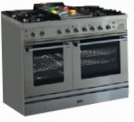 ILVE PD-100SL-VG Stainless-Steel Fornuis, type oven: gas, type kookplaat: gas
