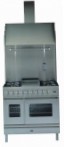 ILVE PDFE-90-MP Stainless-Steel Stufa di Cucina, tipo di forno: elettrico, tipo di piano cottura: elettrico