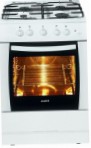 Hansa FCMW61001010 Fornuis, type oven: elektrisch, type kookplaat: gas