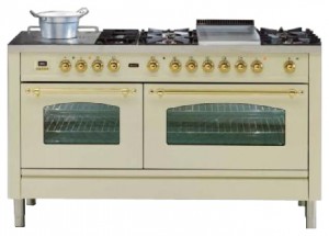 характеристики Кухонная плита ILVE PN-150FS-VG Antique white Фото
