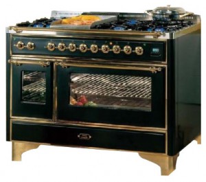 características Estufa de la cocina ILVE M-120V6-VG Stainless-Steel Foto