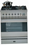 ILVE P-60-MP Stainless-Steel Virtuves Plīts, Cepeškrāsns tips: elektrības, no plīts tips: gāze