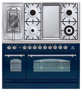 características Estufa de la cocina ILVE PN-120FR-MP Blue Foto