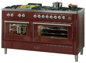 Характеристики Кухонна плита ILVE MT-150FR-MP Red фото