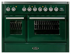 características Estufa de la cocina ILVE MTD-100V-MP Green Foto