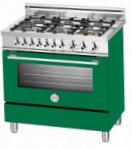 BERTAZZONI X90 6 DUAL VE Кухонная плита, тип духового шкафа: электрическая, тип варочной панели: газовая