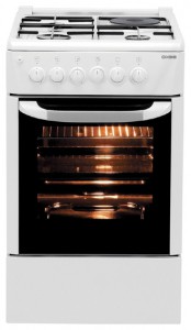 Характеристики Кухонна плита BEKO CSE 53020 GW фото