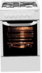 BEKO CSE 53020 GW Кухонная плита, тип духового шкафа: электрическая, тип варочной панели: комбинированная