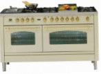 ILVE PN-150FR-VG Antique white štedilnik, Vrsta pečice: plin, Vrsta kuhališča: kombinirani