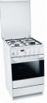 Electrolux EKK 513519 W Fornuis, type oven: elektrisch, type kookplaat: gas