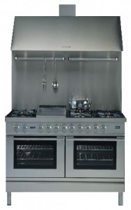характеристики Кухонная плита ILVE PDF-120S-VG Stainless-Steel Фото