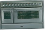 ILVE MT-120B6-MP Stainless-Steel Kompor dapur, jenis oven: listrik, jenis hob: gabungan