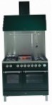 ILVE PDN-100R-MP Green Kitchen Stove, type of oven: electric, type of hob: gas