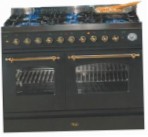 ILVE PD-100BN-VG Blue Soba bucătărie, tipul de cuptor: gaz, Tip de plită: combinate