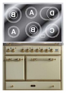 Характеристики Кухонна плита ILVE MCDE-100-MP Antique white фото