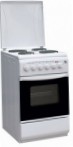 Desany Electra 5004 WH Estufa de la cocina, tipo de horno: eléctrico, tipo de encimera: eléctrico