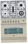 ILVE PN-80-VG Antique white Kitchen Stove, type of oven: gas, type of hob: gas