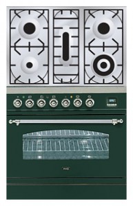 Характеристики Кухонна плита ILVE PN-80-VG Green фото