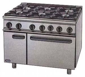 характеристики Кухонная плита Fagor CG 761 NG Фото