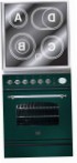 ILVE PI-60N-MP Green Estufa de la cocina, tipo de horno: eléctrico, tipo de encimera: eléctrico