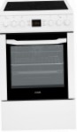 BEKO CSM 57301 GW Кухонная плита, тип духового шкафа: электрическая, тип варочной панели: электрическая