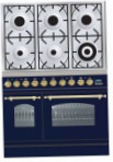 ILVE PDN-906-VG Blue Soba bucătărie, tipul de cuptor: gaz, Tip de plită: gaz