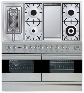 Характеристики Кухонна плита ILVE PDF-120FR-MP Stainless-Steel фото