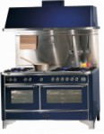 ILVE M-150S-MP Blue Virtuves Plīts, Cepeškrāsns tips: elektrības, no plīts tips: gāze