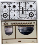 ILVE MCSA-1207D-MP Antique white Fornuis, type oven: elektrisch, type kookplaat: gas