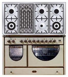 Характеристики Кухненската Печка ILVE MCSA-120BD-VG Antique white снимка