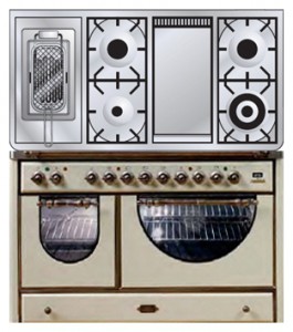 характеристики Кухонная плита ILVE MCSA-120FRD-MP Antique white Фото