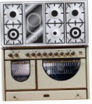 ILVE MCSA-120VD-MP Antique white Virtuvės viryklė, tipo orkaitės: elektros, tipo kaitlentės: kartu