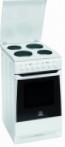 Indesit KN 3E107A (W) Estufa de la cocina, tipo de horno: eléctrico, tipo de encimera: eléctrico