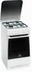 Indesit KNJ 3G207 (W) Кухонна плита, тип духової шафи: газова, тип вручений панелі: газова