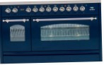 ILVE PN-1207-MP Blue Fornuis, type oven: elektrisch, type kookplaat: gas
