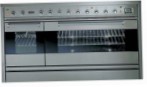 ILVE PD-1207L-MP Stainless-Steel Fornuis, type oven: elektrisch, type kookplaat: gas