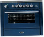 ILVE MT-90B-MP Blue Fornuis, type oven: elektrisch, type kookplaat: gecombineerde