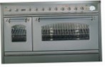 ILVE P-120S5N-VG Stainless-Steel Kitchen Stove, type of oven: gas, type of hob: gas