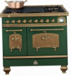 Restart ELG023 Green Kitchen Stove, type of oven: electric, type of hob: gas