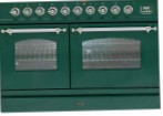 ILVE PDN-100S-MP Green Tűzhely, típusú kemence: elektromos, típusú főzőlap: gáz