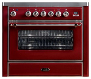 مميزات موقد المطبخ ILVE M-90-MP Red صورة فوتوغرافية