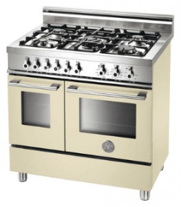характеристики Кухонная плита BERTAZZONI W90 5 MFE CR Фото