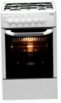 BEKO CE 51010 Virtuves Plīts, Cepeškrāsns tips: elektrības, no plīts tips: gāze