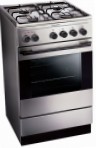 Electrolux EKK 510512 X Fornuis, type oven: elektrisch, type kookplaat: gas