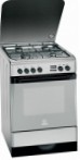 Indesit KN 6G660 SA(X) Kitchen Stove, type of oven: electric, type of hob: gas