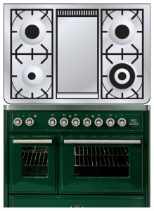 характеристики Кухонная плита ILVE MTD-100FD-MP Green Фото