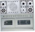 ILVE PW-150S-VG Stainless-Steel Kitchen Stove, type of oven: gas, type of hob: gas