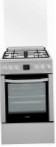 BEKO CSM 52325 DX Кухонная плита, тип духового шкафа: электрическая, тип варочной панели: газовая