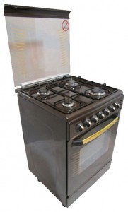 характеристики Кухонная плита Fresh 55х55 FORNO brown Фото