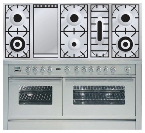 Characteristics Kitchen Stove ILVE PW-150F-VG Stainless-Steel Photo